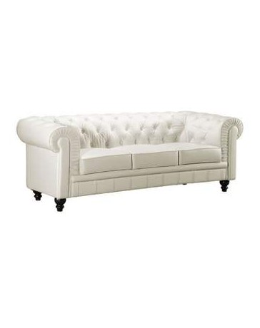 Sofa marca Zuo modelo Aristocrat - blanco 900111 - Envío Gratuito