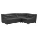 Sofa marca Zuo modelo Soho - negro 100632 - Envío Gratuito