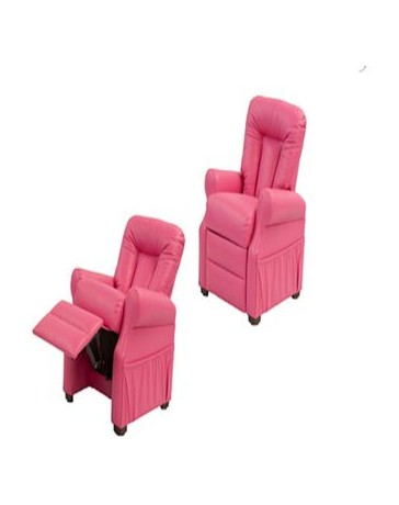 Reclinable Kids, Tu Espacio Muebles-Rosa - Envío Gratuito