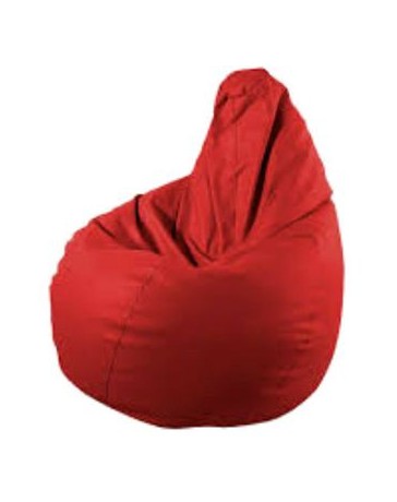 Sillón Tipo Puff Lunics tipo Pera-Rojo - Envío Gratuito