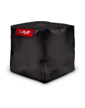 Cubo Lounge Puff - Negro - Envío Gratuito