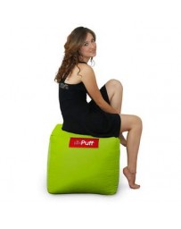 Cubo Lounge Puff - Verde - Envío Gratuito