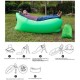 Puffs Sofa Cama Lazy Hangout De Aire Inflable Del Saco De Dormir Sofá Para Sala De Estar Acampar Al Aire Libre- Verde - Envío Gr