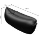 Puffs Sofa Cama Lazy Hangout De Aire Inflable Del Saco De Dormir Sofá Para Sala De Estar Acampar Al Aire Libre- Negro - Envío Gr