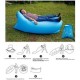 Puffs Sofa Cama Lazy Hangout De Aire Inflable Del Saco De Dormir Sofá Para Sala De Estar Acampar Al Aire Libre - Azul - Envío Gr