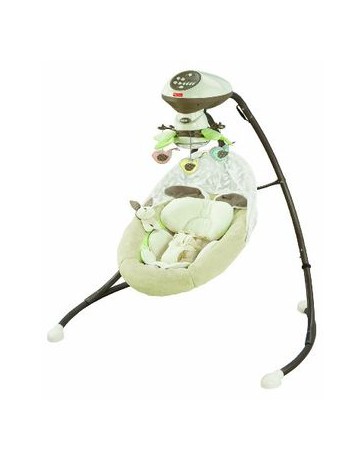 Bouncer silla mecedora reclinable con tecnología Smart Swing Fisher-Price Snugabunny - Envío Gratuito