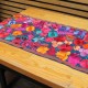 Centro de Mesa Bordado Flores 2.50 mts -Multicolor - Envío Gratuito