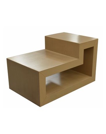 Mesa De Centro Zander Fabou Muebles - Beige - Envío Gratuito