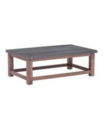 Mesa de centro marca Zuo modelo Greenpoint - Natural / 100502