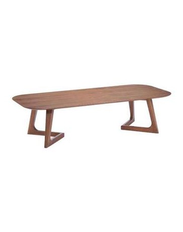 Mesa de centro marca Zuo modelo Park West - Nogal / 100097 - Envío Gratuito