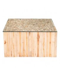 Mesa de centro marca Zuo modelo Cave - natural / 404229 - Envío Gratuito