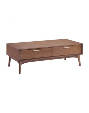 Mesa de centro marca Zuo modelo Design District - Nogal / 100091 - Envío Gratuito