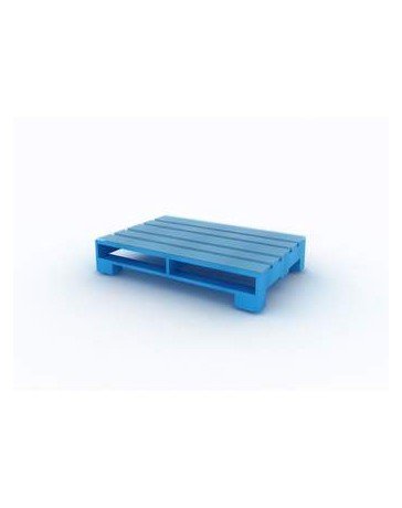 Mesa de Centro Pallets M1-Azul - Envío Gratuito