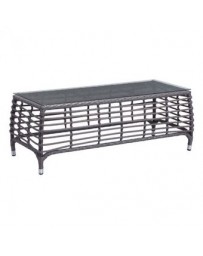 Mesa de centro para jardin marca Zuo modelo Wreak Beach - aluminio  703528