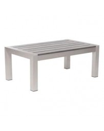 Mesa de centro para jardin marca Zuo modelo Cosmopolitan - gris / 701860 - Envío Gratuito