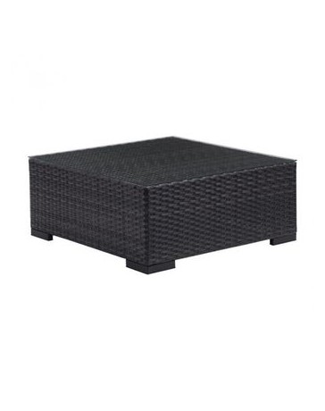 Mesa de centro para jardin marca Zuo modelo Bocagrande - cafe / 701283 - Envío Gratuito