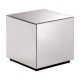 Mesa lateral marca Zuo modelo Cubo - gris / 850101 - Envío Gratuito