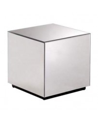 Mesa lateral marca Zuo modelo Cubo - gris / 850101 - Envío Gratuito