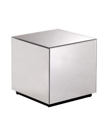 Mesa lateral marca Zuo modelo Cubo - gris / 850101 - Envío Gratuito