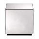 Mesa lateral marca Zuo modelo Cubo - gris / 850101 - Envío Gratuito