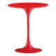 Mesa lateral marca Zuo modelo Wilco - rojo / 401143 - Envío Gratuito