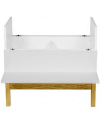 MiniBar-TheHdesign-Koktel-Estilo minimalista con madera de roble-blanco