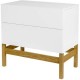 MiniBar-TheHdesign-Koktel-Estilo minimalista con madera de roble-blanco - Envío Gratuito