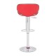 Banco para bar marca Zuo modelo Fly - rojo / 300132 - Envío Gratuito