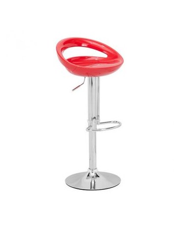 Banco para bar marca Zuo modelo Tickle - rojo / 300024 - Envío Gratuito