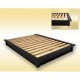 Cama Queen Size De Madera Fina Estufada Bio Mattress Chasel - Envío Gratuito