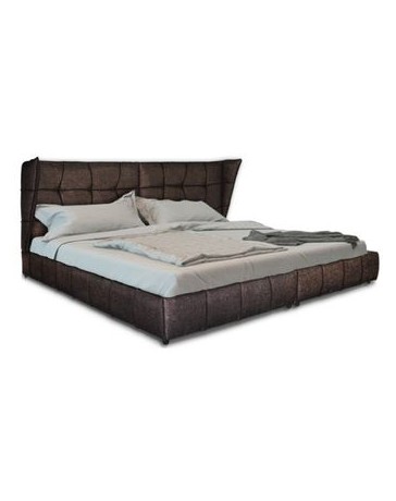 Cama King Size Lucrecia De Madera De Pino Tapiz Padma - Envío Gratuito