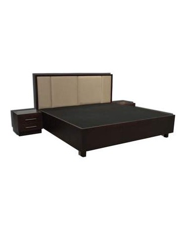 Cama Alamo de Fabou - Minimalista, King size, chapa de alamo, 4 piezas - Envío Gratuito