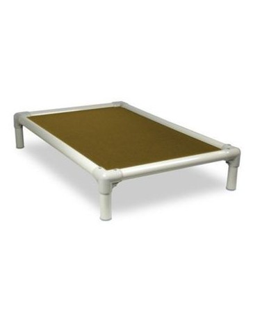 Cama para Perro Kuranda Dog Bed - PVC Almendra - Casa interior - Cordura Tela - Chewproof color caqu - Envío Gratuito