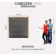 Cabecera Cama Onix Individual Recamaras Modernas GOCA MUEBLES - Envío Gratuito