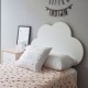 Cabecera Nube Infantil, Vintage Home Design, Nube, Madera de Pino-Blanco - Envío Gratuito