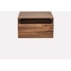 Cajonera Sencilla Closet GOCA MUEBLES Nogal Terracota 80CM - Envío Gratuito