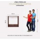 Mueble Colgador De Ropa Closet GOCA MUEBLES Nogal Terracota 60CM - Envío Gratuito