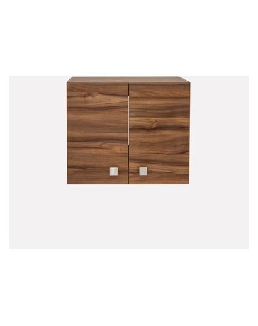 Maletero Con Puertas Closet GOCA MUEBLES Nogal Terracota 80CM - Envío Gratuito