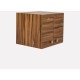 Maletero Con Puertas Closet GOCA MUEBLES Nogal Terracota 80CM - Envío Gratuito